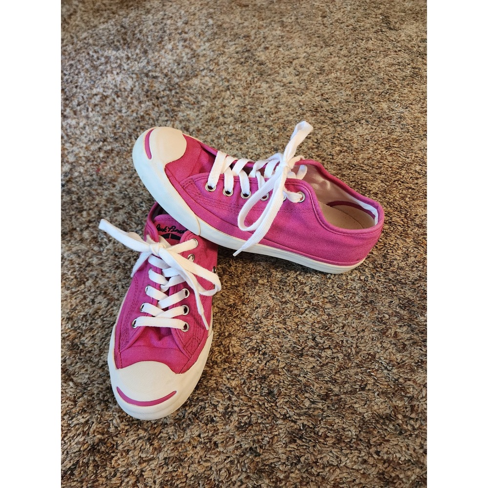 Converse Jack Purcell Low Top Pink Magenta Sneakers Men 6 Women 7.5 117031